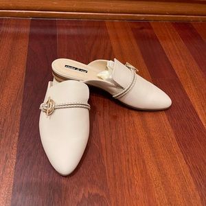 Beige Mule shoes